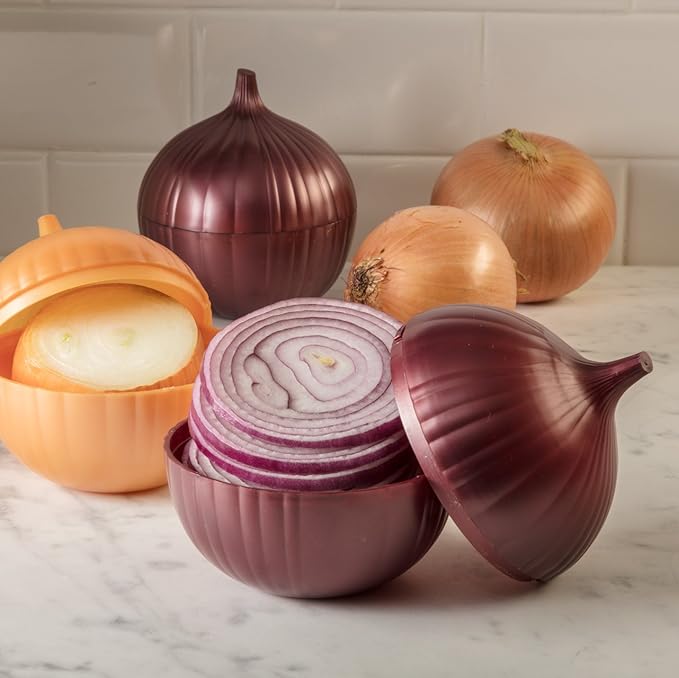 Hutzler Onion Saver, Red