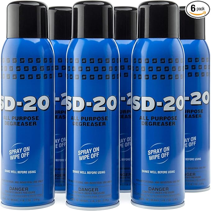 SPARTAN SD-20 All Purpose Degreaser - 6 Pack