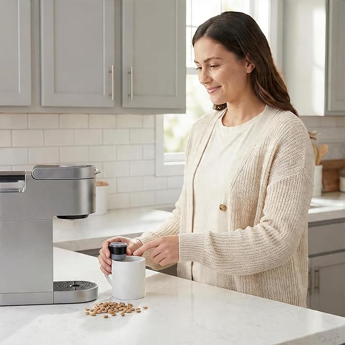 Universal Reusable Filter MultiStream Technology - Gray Reusable Coffee Filter Approved Quality Durable Replacement Parts