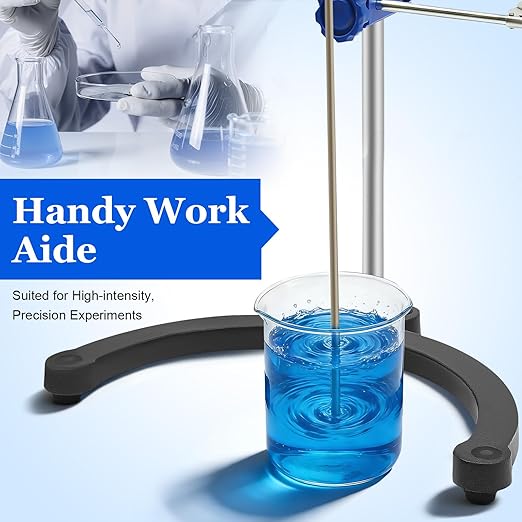 Electric Overhead Stirrer, Automatic Stirrer Max.40L 100W 0-2800RPM LCD Digital Lab Mixer Time and Speed Adjustable Equipped Overhead Stirrer Precision Mixer for Various Uses