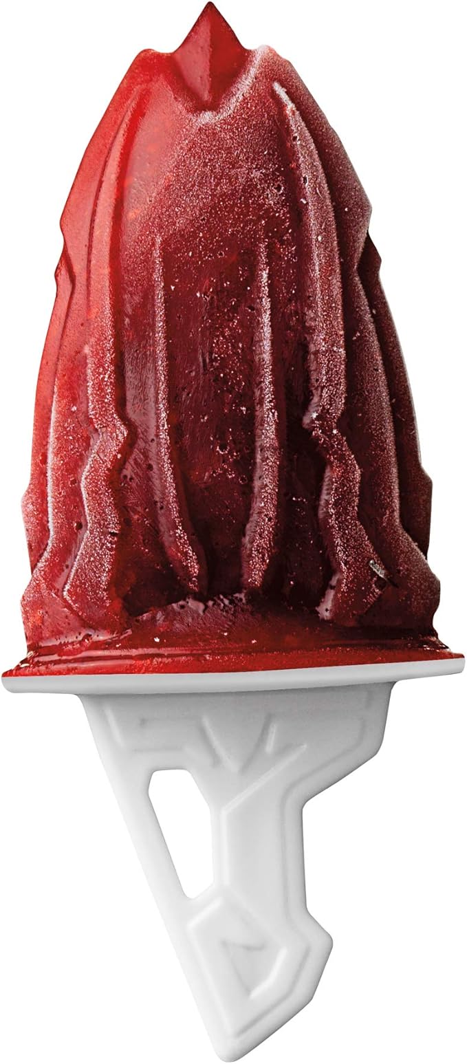 Tovolo Frozen Ice Sword Popsicle Mold Set of 4 BPA Free Silicone Pop Maker Mold for Kids, Dishwasher Safe Sword Popsicle Molds with Reusable Sticks for Summer Treats, Fun Frozen Treat Pop Maker