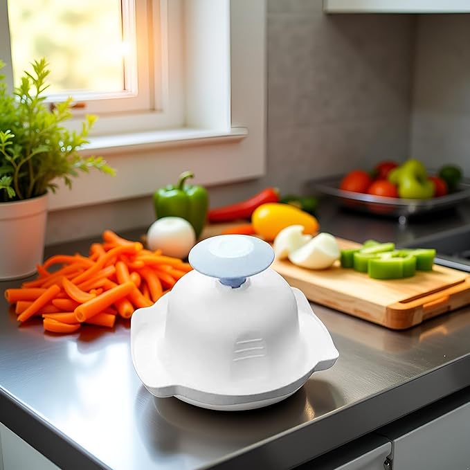 Blue Food Safety Holder for Mandolin Slicer,Peelers and Slicers,Finger Anti-Cut Protectors for Vegetable Grater, Food Slicer Cutter Finger Guard for Mandoline Slicer Grater Kitchen Utensils