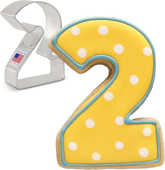 Ann Clark Number Two / #2 Cookie Cutter, 3-1/4” Made in USA