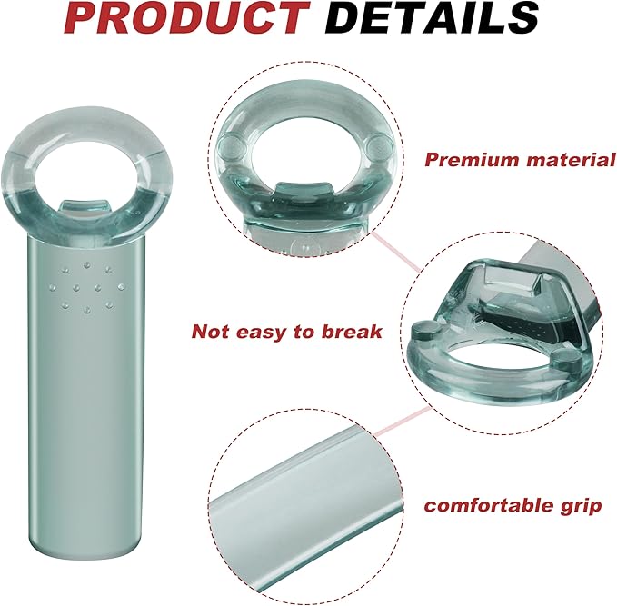 Jar Key Opener, Jar Opener Key, Easy to Grip Plastic Bottle Opener Lid 2Pcs