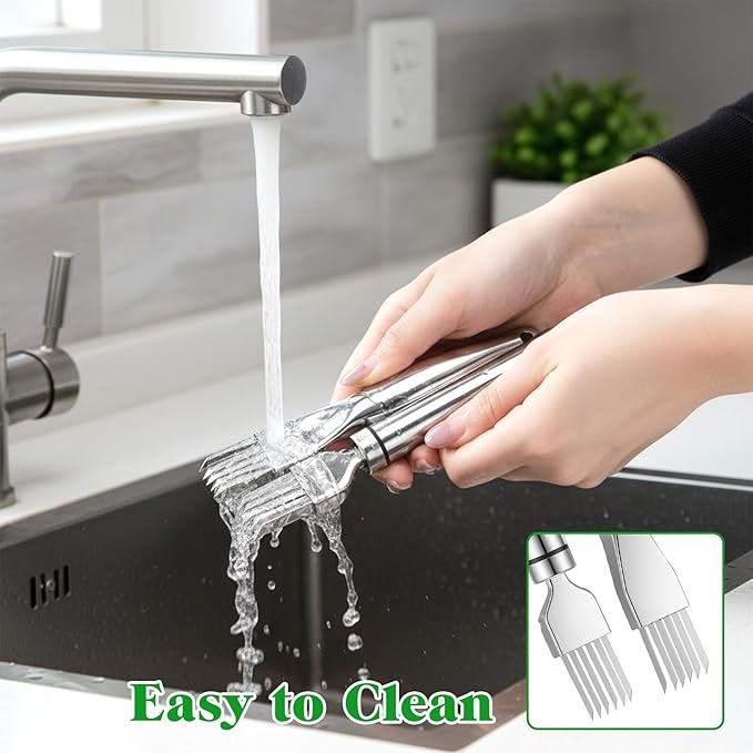 2 Pcs Green Onion Cutter Stainless Steel Green Onion Slicer Shred Silk The Knife Scallion Shredding Tool Multifunctional Vegetable Cutter Tool for Kitchen