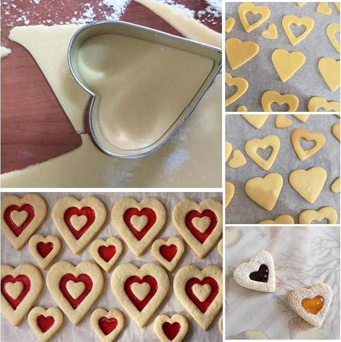 Mickey Love Heart Cookie Cutter, Pack of 5,Set of 2