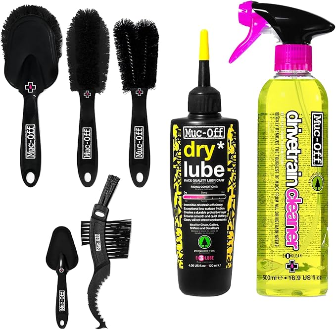 Muc-Off Bio Drivetrain Cleaner | Effective Biodegradable Bicycle Chain Cleaner and Degreaser Spray | Suitable for All Types of Bike