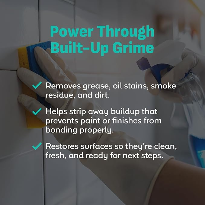 Trisodium Phosphate - TSP Cleaner (1 LB) Heavy-Duty Cleaner & Degreaser for Walls, Floors & Outdoor Surfaces | Removes Grease, Dirt & Stains | Ideal for Home & Industrial Use