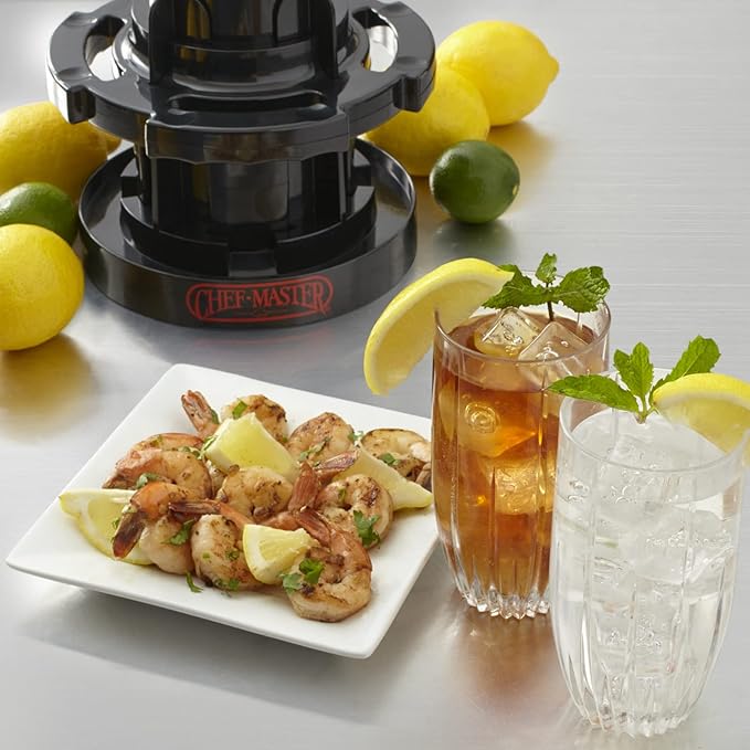 Chef Master Citrus Slicer, Commercial Citrus Wedger, Perfect for Variety of Fruits & Vegetables, Fruit Slicers, Lemon Slicer, Lime Slicers, Kitchen Tools for Home, Bar & Restaurants Essentials - 90023