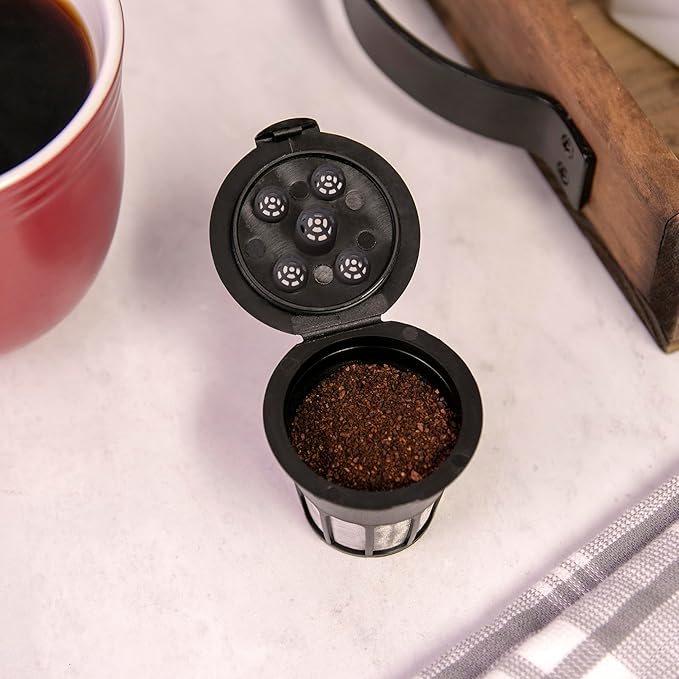 Perfect Pod Café Supreme – Reusable Coffee Filter Pod Compatible with Select Keurig coffee machines (See Compatibility Chart)