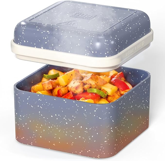 Magic Cooking Box Microwave Cookware,7-in-1 Microwave Cooker Fast Cooking Reheating Steamer for Rice Eggs Meat Ramen Vegetables Soup, Aluminum Alloy Dishwasher Safe