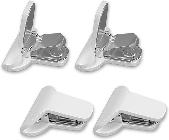 FRESH IDEAS Comforter Clips for Duvet Covers, Helps Prevent Blanket from Bunching or Shifting, 4-Pack