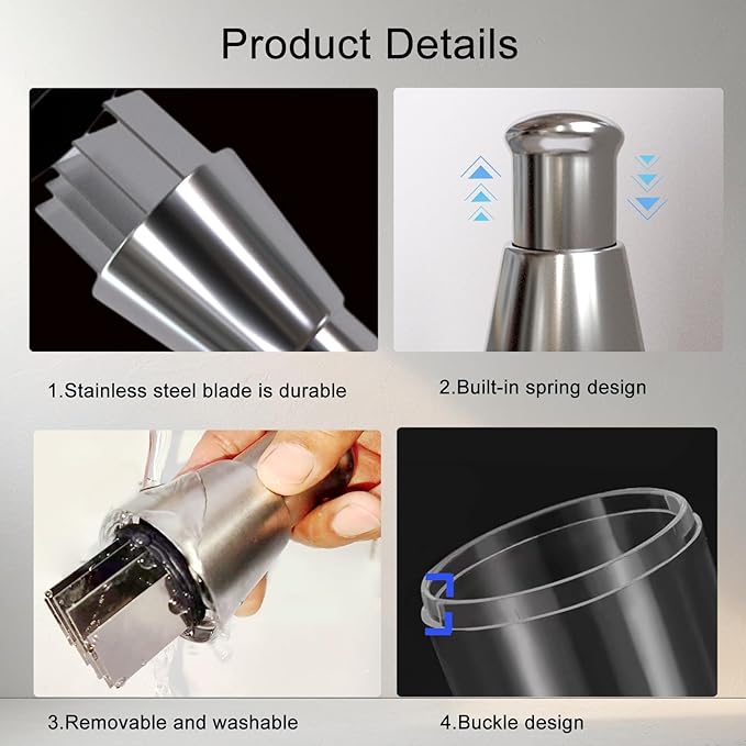 Manual Pressed Chopper,Compact Mini Dicer Food Chopper,Multifunctional Manual Garlic Press,Stainless Steel Hand Food Chopper for Mincing Garlic Press Stainless Steel(1 PCS)