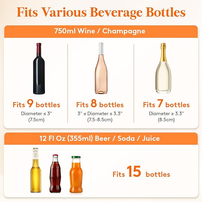 Lifewit 11.5L Ice Bucket for Parties, Large Portable Drink Bucket for Cocktail Bar, Champagne Cooler for Beverage/Wine/Beer, Mimosa Bar Supplies Chiller Tub with Scoop 38 x18x20 cm/15x7x8 inches