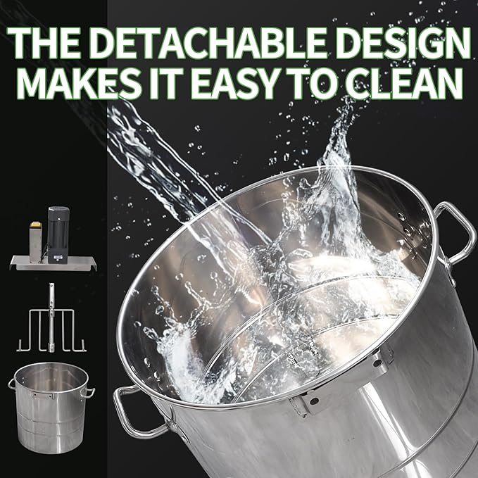 Multifunctional Stuffing Mixer, 33Lbs Automatic Dry and Wet Food Mixer, 110V 400W Stainless Steel Stirring Machine For Various Fillings, Dumpling Stuffing, Salads, Dry Powders, Commercial Food Mixer