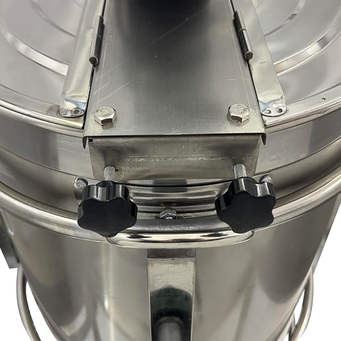 500W Electric Pot Stirrer 98L/25.9gal Automatic Food Mixer with Bottom Rotation Bracket Suitable for Natural Gas, for Soup, Porridge and other Food Mixing 110V
