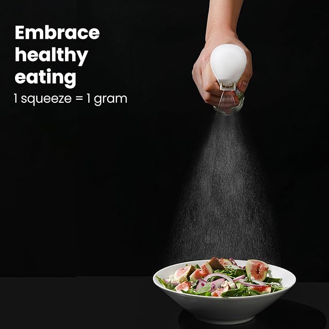 Mistifi Oil Sprayer 150ml glass bottle. Upgraded Version.Fine Mist Spray Bottle for Air Fryer, Olive Oil, Avocado Oil, Healthy Nonstick Frying, Commercial & Home Kitchen Use (Dark Black and Green)