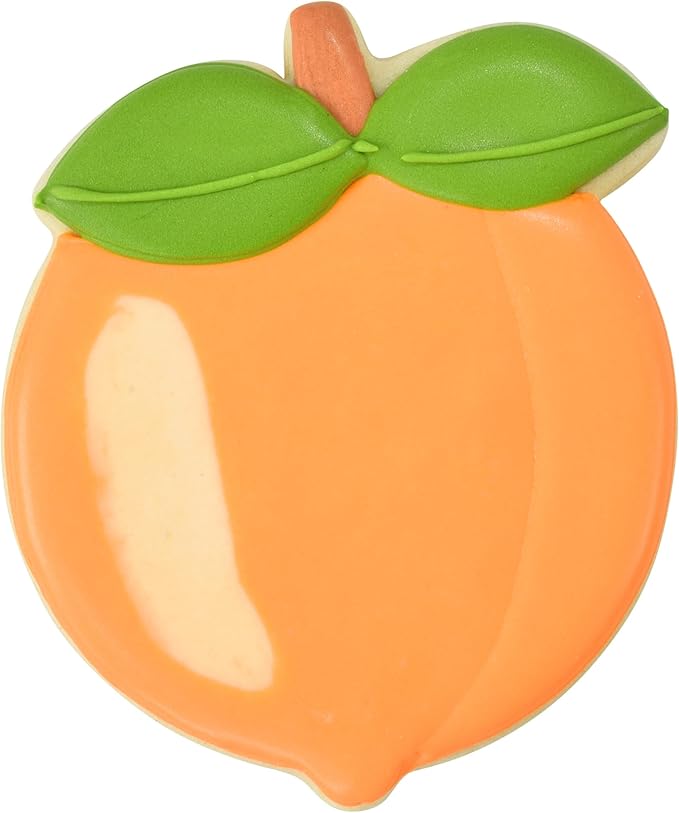 R&M Fruit Cookie Cutter 6-Piece Gift Set - Includes Lemon, Cherry, Pineapple, Watermelon, Peach, Strawberry Cookie Cutter with Recipe Card - Steel