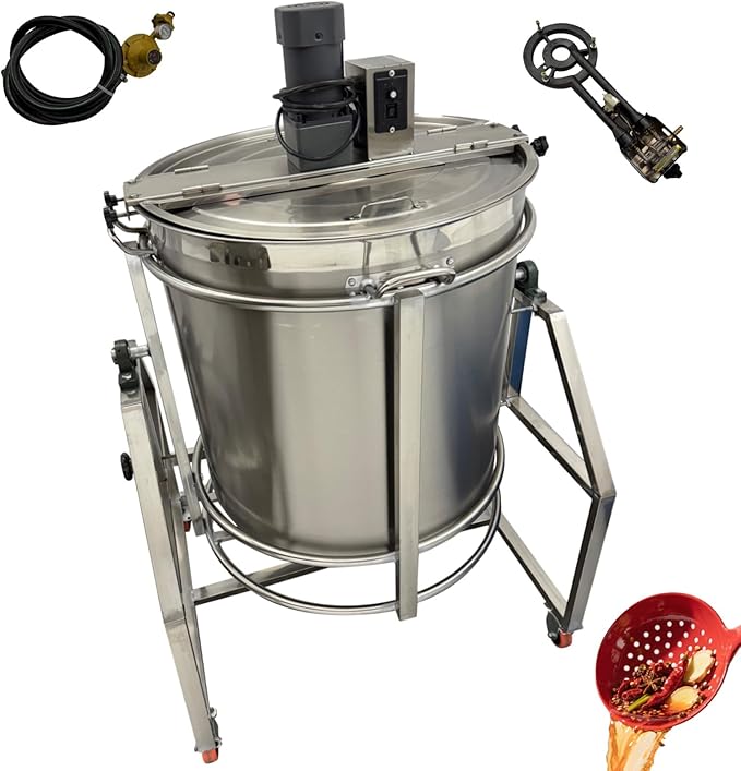 Stainless Steel Automatic Food Mixer 240L/63.4gal Electric Natural Gas Heating Stirrer Electric Pot Stirrer for large restaurants or cafeterias 110V