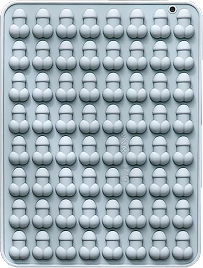 Silicone Chocolate Candy Mold,Siliconeice Ice Cube Tray Mold for Cocktails,Silicone Molds for Chocolate Resin Food Crafts Soap (blue)