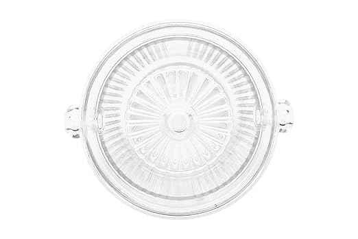 G.E.T. HI-2020-CL Cheers Break-Resistant Plastic Ice Bucket Lid Only, 2.5 Quart, Clear
