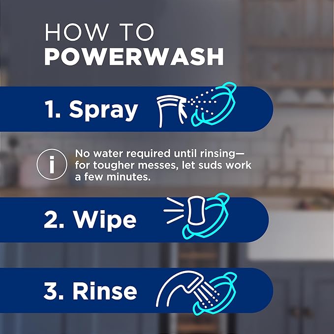 Dawn Powerwash Lemon Dish Spray, Dish Soap Starter Kit, 16 Fl Oz