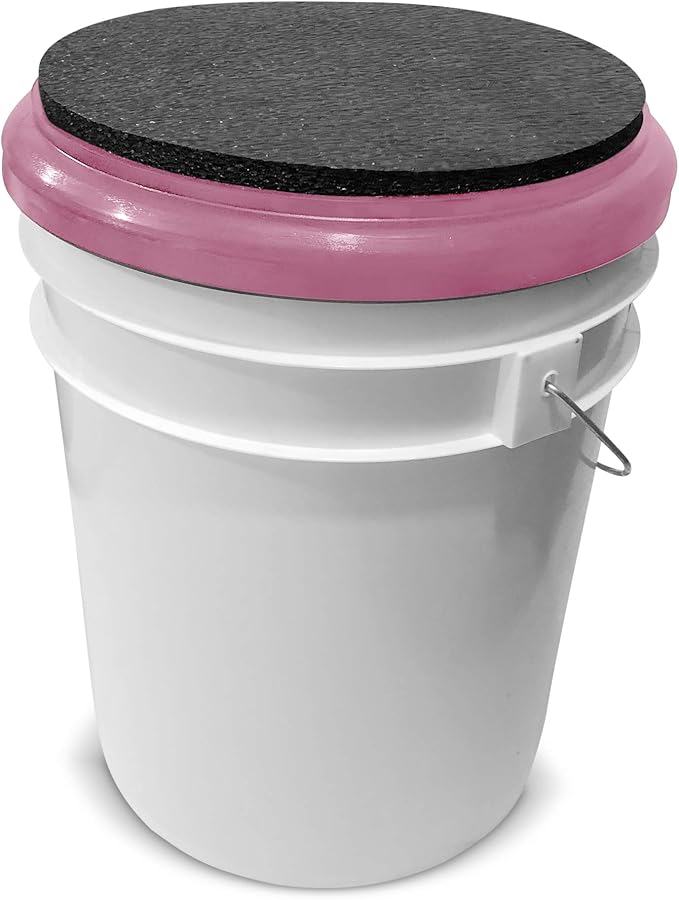 Padded Bucket Lid Seat by Bucket Lidz