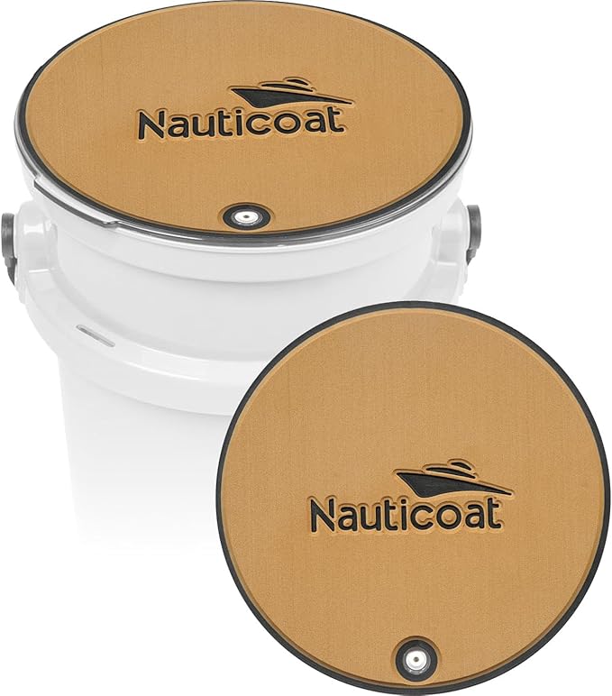 EVA Mat Cooler Pad, 11.4" Non Skid Bucket Cooler Pad, Peel & Stick Application EVA Foam Cooler Pad for Yeti Bucket with Lid, Yeti Load Out Bucket Lid