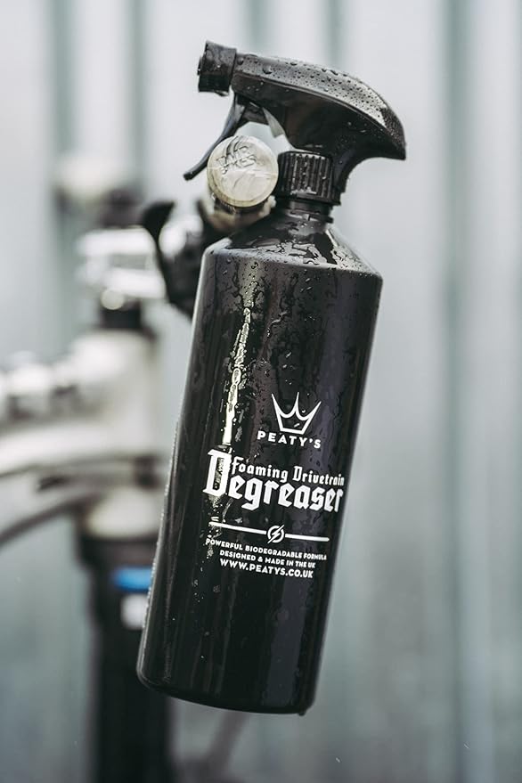 Peaty's Foaming Drivetrain Degreaser- High Strength Biodegradable Bicycle Cassette and Chain Cleaner, 500ml / 16.9 oz