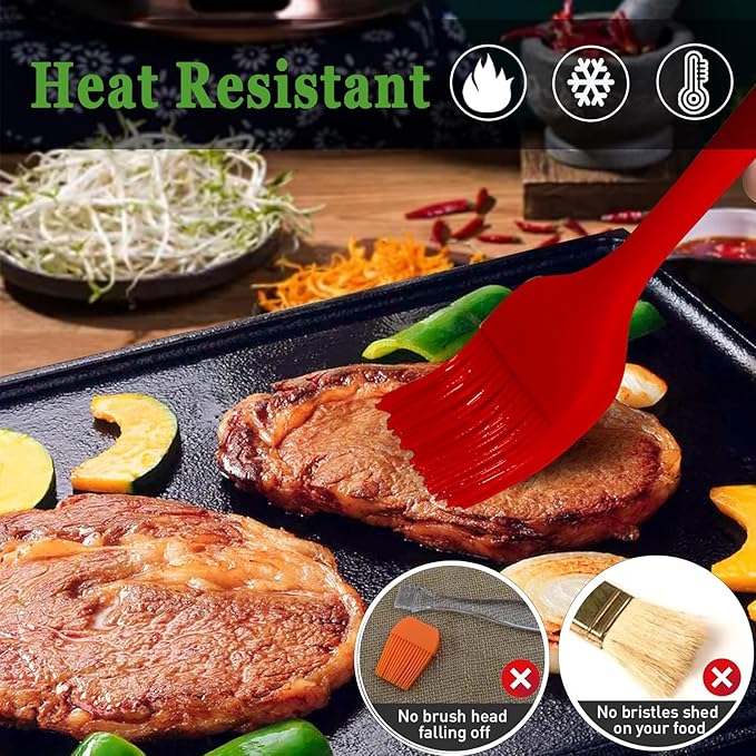 8-Piece Griddle Breakfast Kit for Blackstone - Complete Set of Griddle Accessories,Pancake Batter Dispenser, Bacon Press,Egg Rings and Basting Brush Included