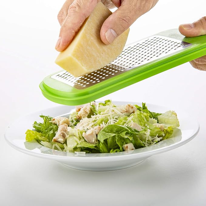 PrepWorks Grate, Slice & Store Set, One Size, Multi-Color – Versatile Food Prep Set with Storage Containers