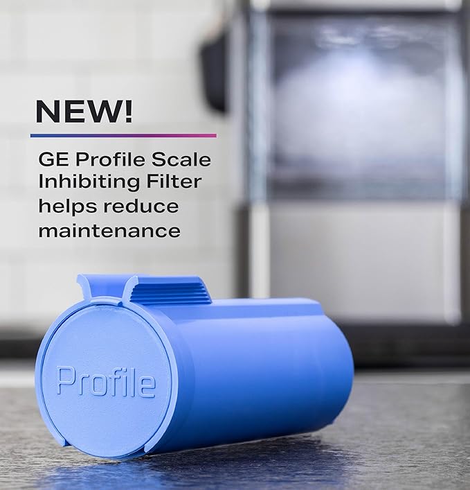 GE Profile Opal Upgrade Kit for Nugget Ice Maker, Includes Stainless Steel Scoop + Magnetic Holder, Scale Inhibiting Filter, Descaling 6 Pack Powder Kit
