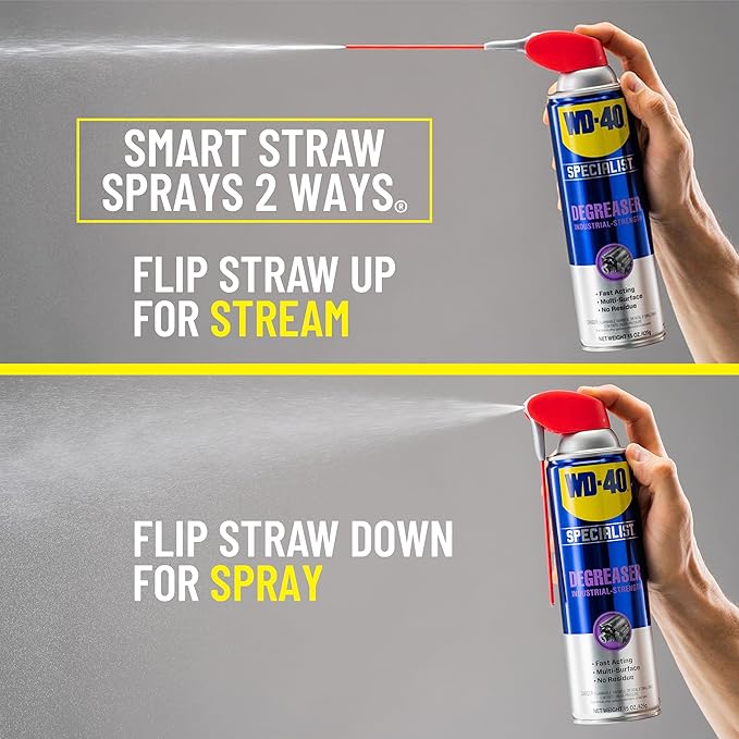 WD-40 Specialist Degreaser, Industrial-Strength, 15 OZ [6-Pack]