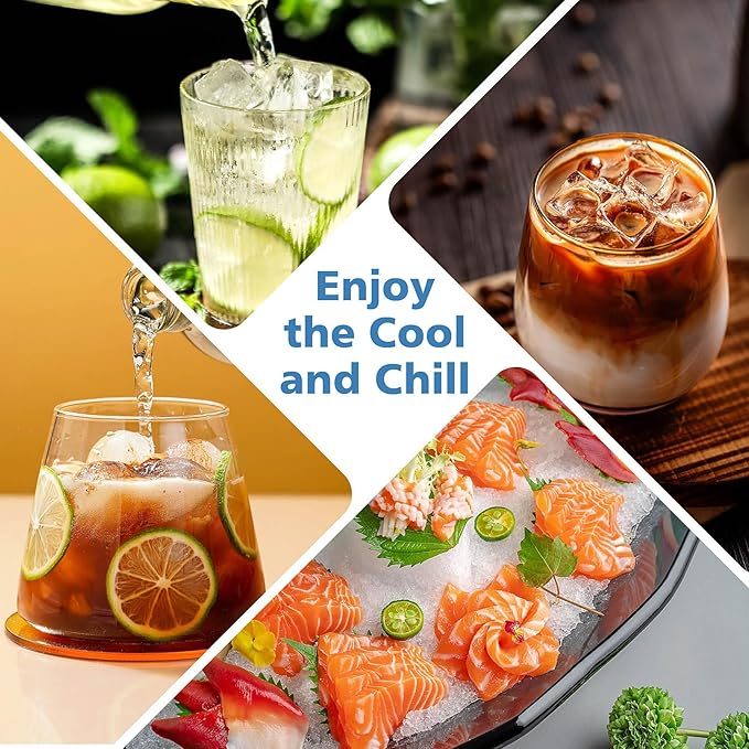 Azyh Ice Cube Trays for Freezer, 3 Pack Ice Cube Tray with Lid, Silicone Ice Cube Mold with Lid-37 Grid,Easy-Release Reusable 111 PCS Small Ice Cube for Iced Coffee Cocktail Whisky Chocolate Soup Food