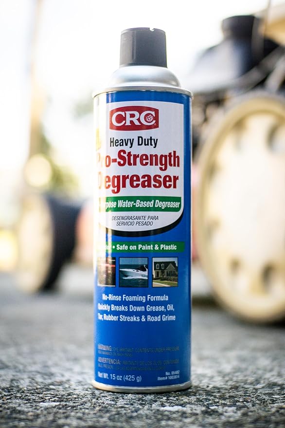 CRC 05483 Heavy Duty Pro-Strength Degreaser, 20 Wt Oz, [12 Pack]