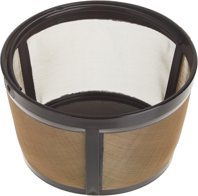 GOLDTONE Reusable 4 Cup Basket, Replacment Permanent Coffee Filter for Mr. Coffee Maker and Brewer