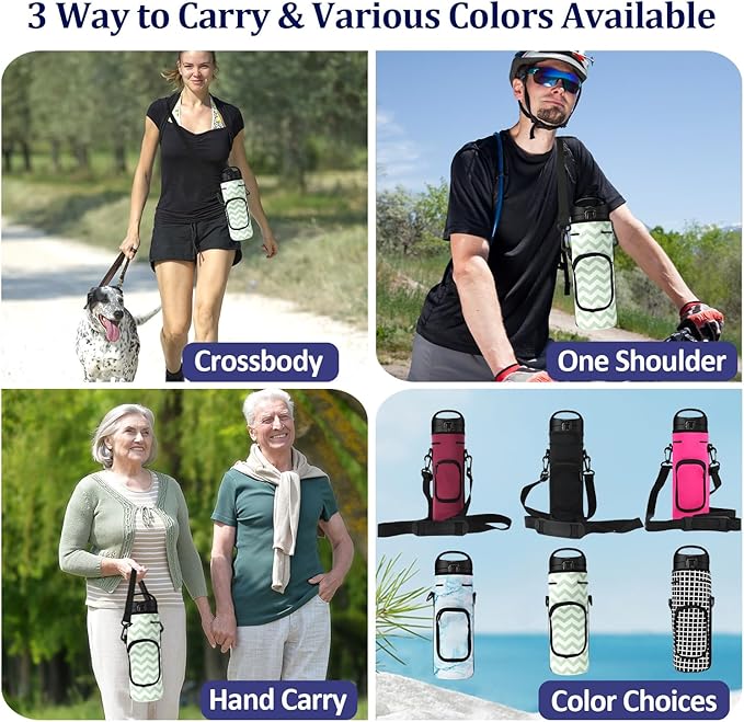 Portable Blender Carrying Case Bag for Magic Bullet Portable Blender (MBPB50100 MBPB50100W MBPB50100FP MBPB50100AK), Storage Bag for blender with Shoulder Strap and Pocket (White Green)