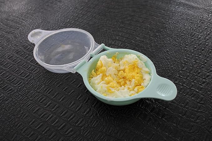 Microwave Egg Cooker for Sandwiches & Omelets – BPA-Free Microwave Egg Poacher, Fried Egg Maker, Omelet Maker, & Scrambled Egg Cooker – Cooks 2-3 eggs in less then 2 minutes Breakfast Maker by Dependable Industries Inc. Essentials