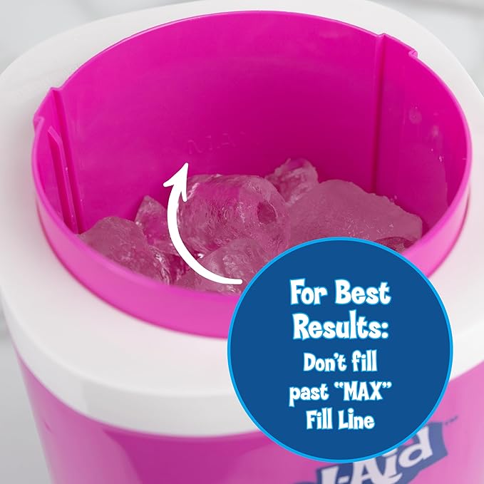 Kool-Aid Shave Ice and Snow Cone Machine, Multi-Use Ice Shaver for Frozen Treats, Slushies, Snow Cones, and More – Reusable Cup and Ice Mold, Stainless Steel Blades – Sharkleberry