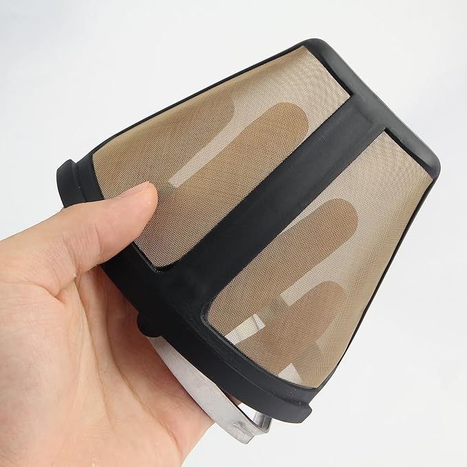Replacement for CE250 CE251 Coffee Permanent Gold Tone Filter, Compatible with Ninja 12-Cup Programmable Coffee Brewer