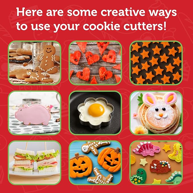 Gingerbread Man Cookie Cutter, Premium Food-Grade Stainless Steel, Dishwasher Safe