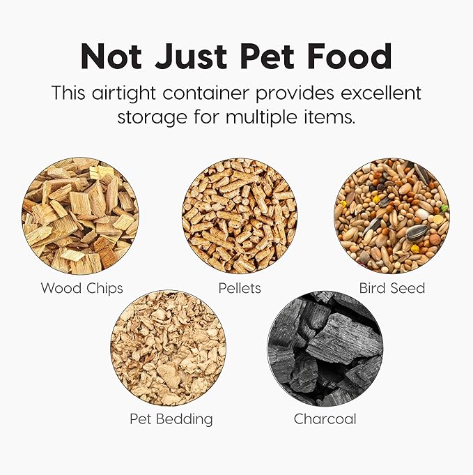 IRIS USA, Inc. Remington Airtight Pet Food Storage Container, 22-Pounds, Hunter Green