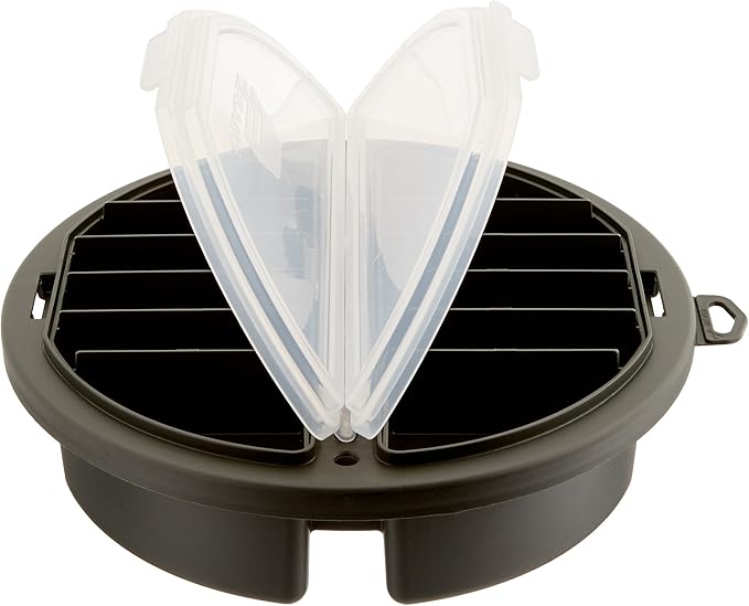 Plano 5 Gallon Bucket Topper and Organizer,OD Green/Clear (Pack of 3)