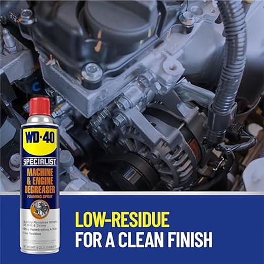 WD-40 Specialist Machine & Engine Degreaser Foaming Spray, 18 OZ