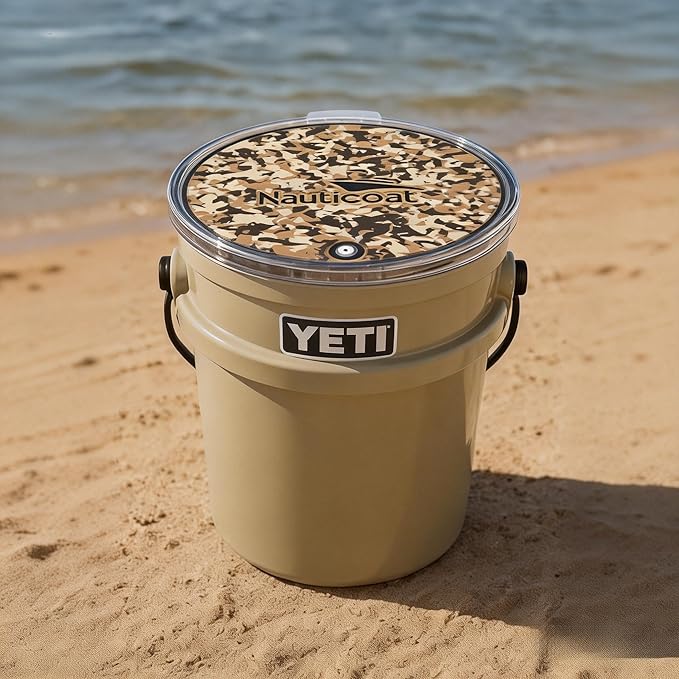 EVA Mat Cooler Pad, 11.4" Non Skid Bucket Cooler Pad, Peel & Stick Application EVA Foam Cooler Pad for Yeti Bucket with Lid, Yeti Load Out Bucket Lid