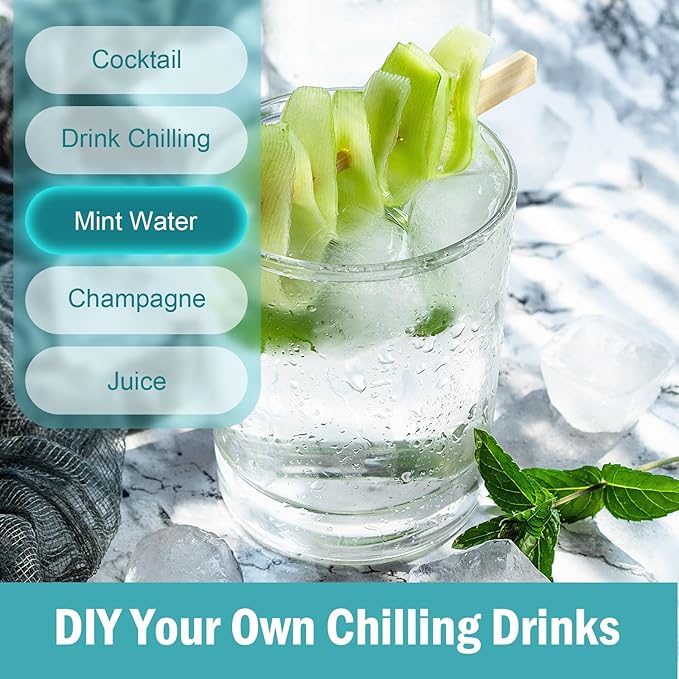 3 Pack Ice Cube Trays with Lids, Flexible Silicone Bottom for Easy Release, Stackable & Space-Saving Ice Molds, 1.2" Cubes Color-Coded (2 Green 1 Blue) for Juice, Coffee & Cocktails, BPA Free