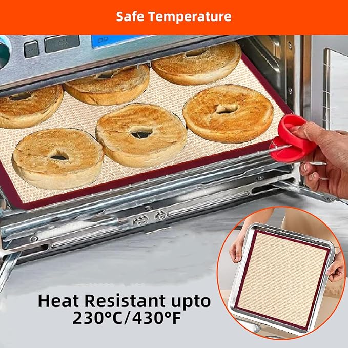Reusable Silicone Air Fryer Liners For Ninja Flip Toaster Oven&Air Fryer SP351 SP101 SP201 SP301, Accessories Liners For Ninja Basket