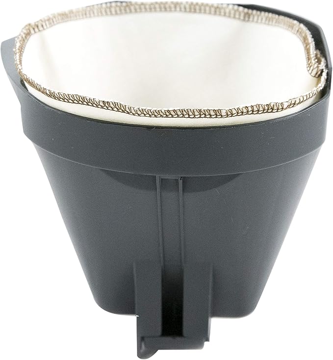 CoffeeSock ’The Original’ Reusable 100% Organic Cotton Coffee Filters - 2 pk Cone #4 Filters | Coffee Sock Cloth Drip 4 Coffee Filter | Organic Cotton Alternative - Zero-Waste & Eco-Friendly - C4