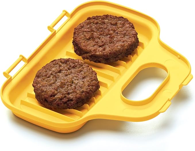 PrepSolutions Microwave Egg Poacher – Yellow, Easy-to-Use for Low-Calorie Breakfasts and Lunches