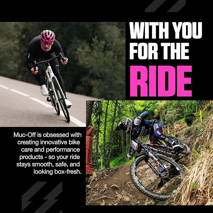 Muc-Off Bio Drivetrain Cleaner | Effective Biodegradable Bicycle Chain Cleaner and Degreaser Spray | Suitable for All Types of Bike